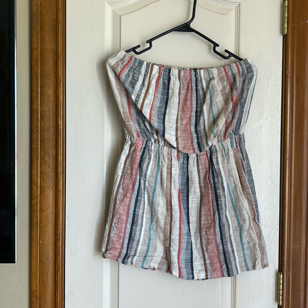 Beautiful strapless romper